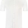 Desoto Slim Fit Jerseyhemd Weiss, Einfarbig