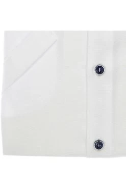 OLYMP Level Five Body Fit Hemd Weiss, Faux-uni -Ho ho ho, Mode in Grün. 2106 52 00 2 800