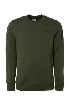 No-Excess No Excess Regular Fit Herren Pullover Rundhals Grün