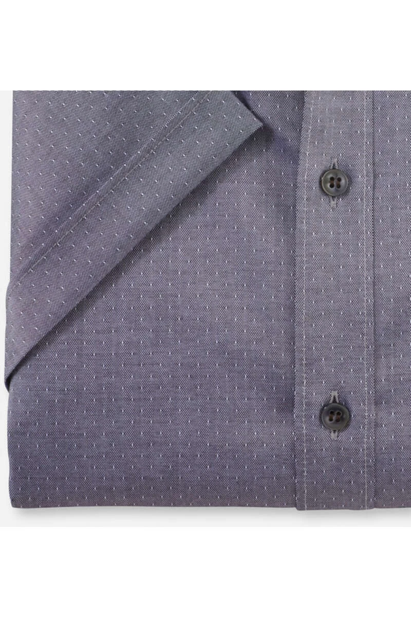 OLYMP Level Five Body Fit Hemd Schwarz, Faux-uni 3 OLYMP Level Five Body Fit Hemd Schwarz, Faux-uni – Bild 3