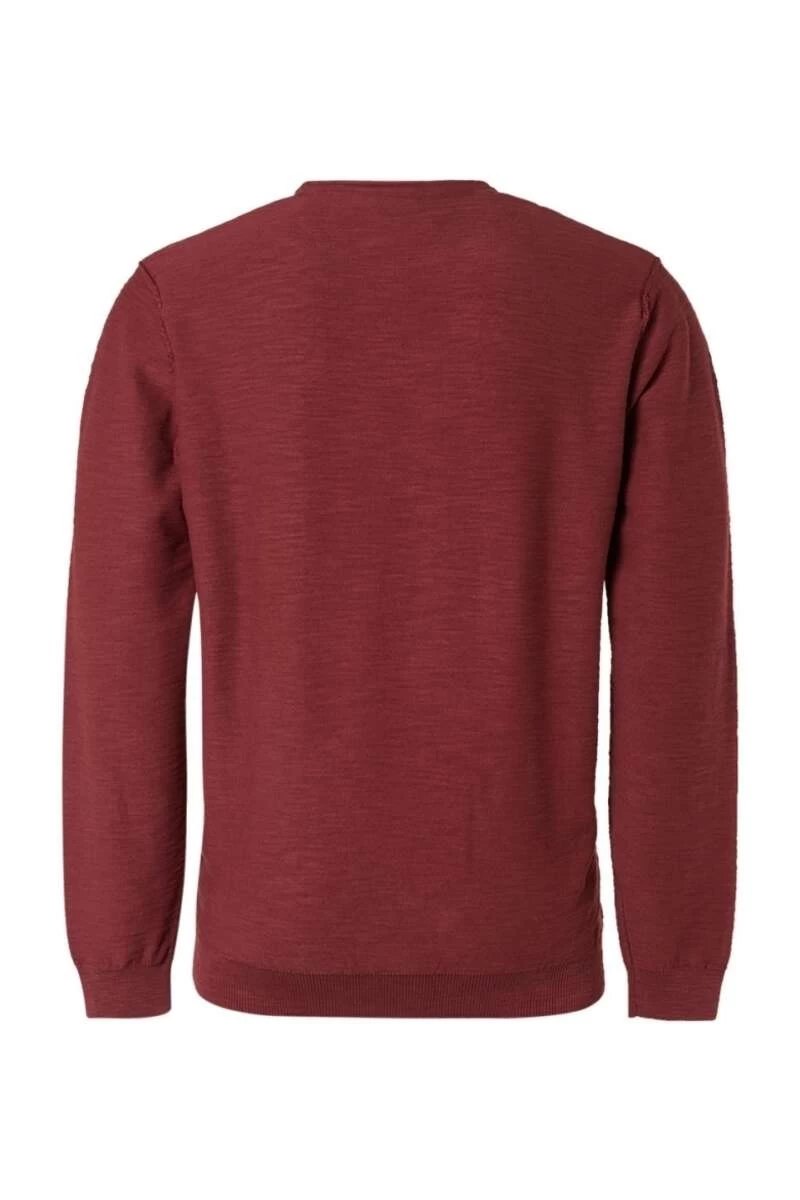 No-Excess No Excess Regular Fit Herren Pullover Rundhals Rot 2 No-Excess No Excess Regular Fit Herren Pullover Rundhals Rot – Bild 2
