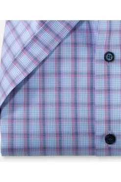 OLYMP Level Five Body Fit Hemd Fuchsia, Kariert -Ho ho ho, Mode in Grün. 2172 12 95 3 800