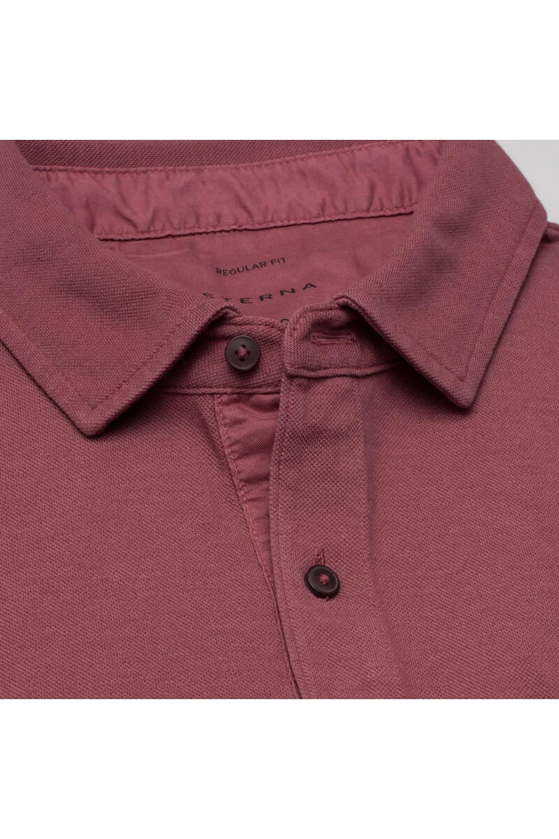 ETERNA Regular Fit Hemd Flieder, Einfarbig 2 ETERNA Regular Fit Hemd Flieder, Einfarbig – Bild 2