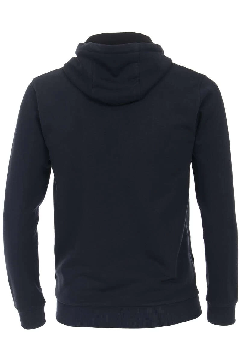 Redmond Casual Regular Fit Sweatjacke Mit Kapuze Zip Blau 4 Redmond Casual Regular Fit Sweatjacke Mit Kapuze Zip Blau – Bild 4