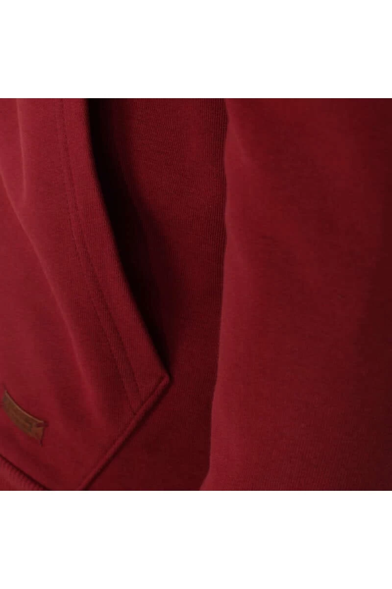 Redmond Casual Regular Fit Sweatjacke Mit Kapuze Zip Rot 3 Redmond Casual Regular Fit Sweatjacke Mit Kapuze Zip Rot – Bild 3