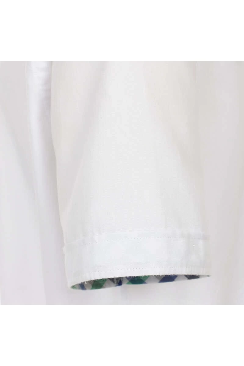 Redmond Regular Fit Hemd Weiss, Einfarbig 3 Redmond Regular Fit Hemd Weiss, Einfarbig – Bild 3