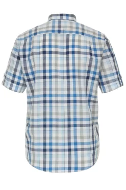 Redmond Casual Regular Fit Leinenhemd Blau/weiss, Kariert 7 Redmond Casual Regular Fit Leinenhemd Blau/weiss, Kariert -Ho ho ho, Mode in Grün. 231155999 10 8 800