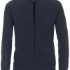 Redmond Casual Regular Fit Sweatshirt Zip Marine