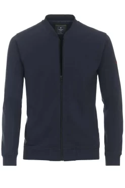 Redmond Casual Regular Fit Sweatshirt Zip Marine