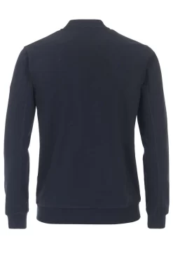 Redmond Casual Regular Fit Sweatshirt Zip Marine -Ho ho ho, Mode in Grün. 231820790 10 8 800