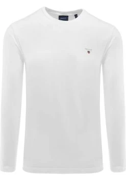 GANT Longsleeve Rundhals Weiss