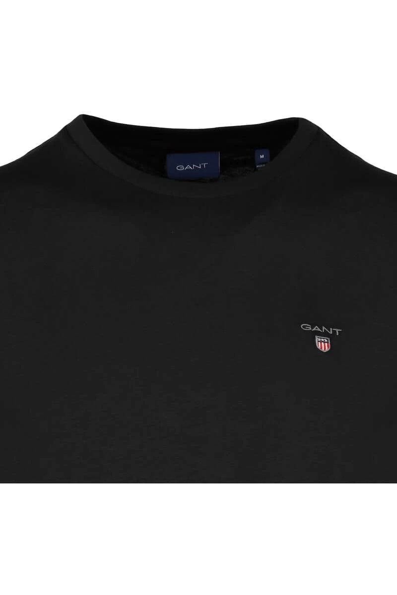 GANT Longsleeve Rundhals Schwarz 2 GANT Longsleeve Rundhals Schwarz – Bild 2