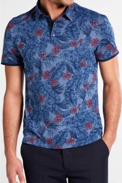 ETERNA Slim Fit Jerseyhemd Marine, Gemustert -Ho ho ho, Mode in Grün. 2348 O86V 18 8 800Sln3gkF9Ym0eg