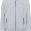Brax Modern Fit Sweatjacke  Hellgrau