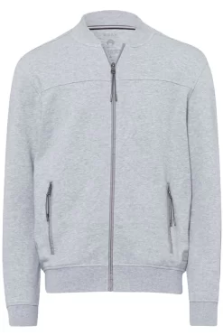 Brax Modern Fit Sweatjacke  Hellgrau