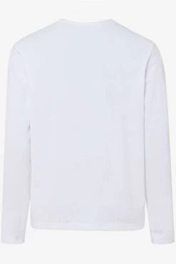 Brax Longsleeve Weiss -Ho ho ho, Mode in Grün. 245117 70820600 99 8 800