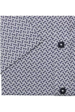 Jupiter Regular Fit Hemd Marine, Gemustert -Ho ho ho, Mode in Grün. 2776 12101 178 2 800