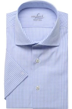 Van Laack Meisterwerk Tailor Fit Hemd Blau/weiss, Kariert
