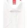 Pure Slim Fit Hemd Weiss, Einfarbig
