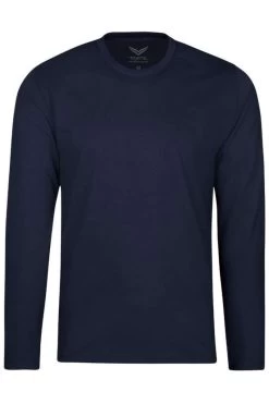 TRIGEMA Longsleeve Navy