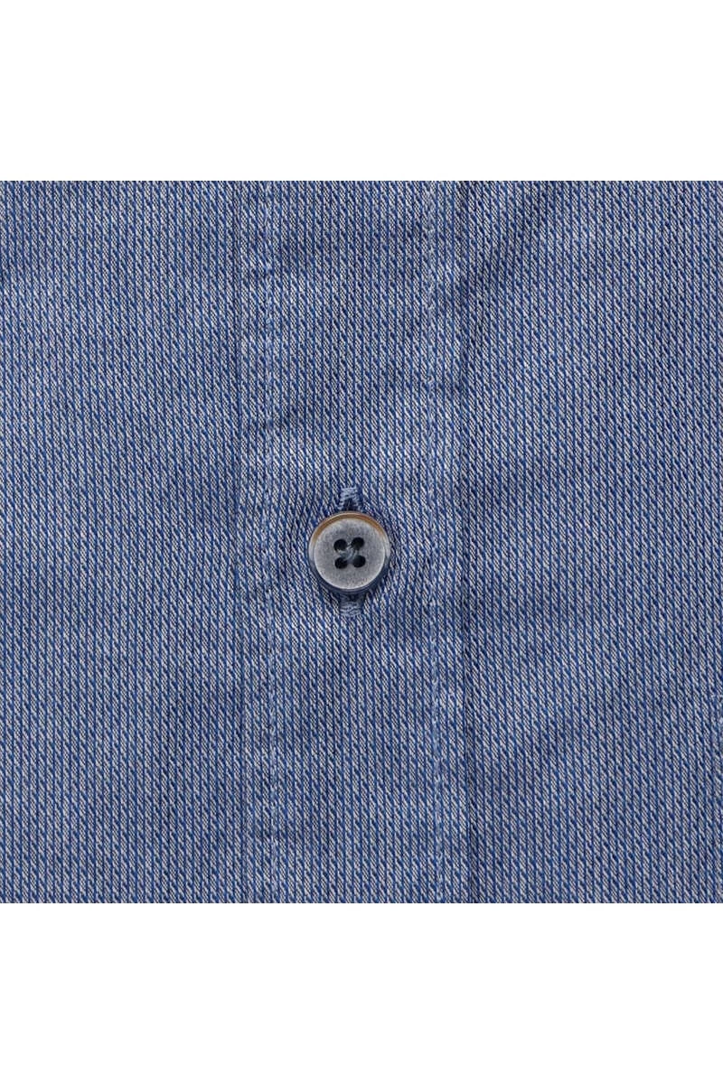 OLYMP Casual Modern Fit Hemd Marine, Einfarbig 4 OLYMP Casual Modern Fit Hemd Marine, Einfarbig – Bild 4