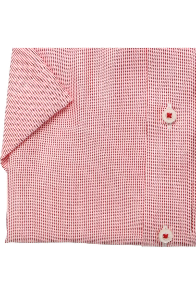 ETERNA Modern Fit Hemd Weinrot, Gestreift 3 ETERNA Modern Fit Hemd Weinrot, Gestreift – Bild 3