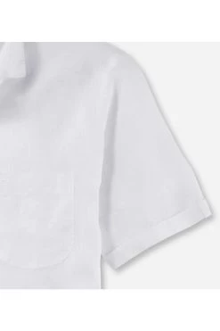 OLYMP Casual Modern Fit Leinenhemd Weiss, -Ho ho ho, Mode in Grün. 4026 32 00 2 800