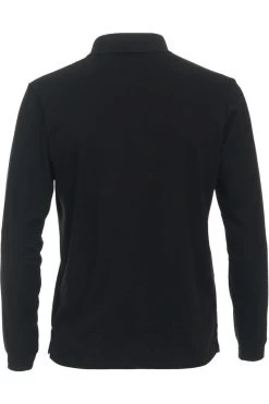 Casa Moda Casual Fit Longsleeve Poloshirt Schwarz, Einfarbig 7 Casa Moda Casual Fit Longsleeve Poloshirt Schwarz, Einfarbig -Ho ho ho, Mode in Grün. 403478000 800 9 800ySXv2LYGdLNYC