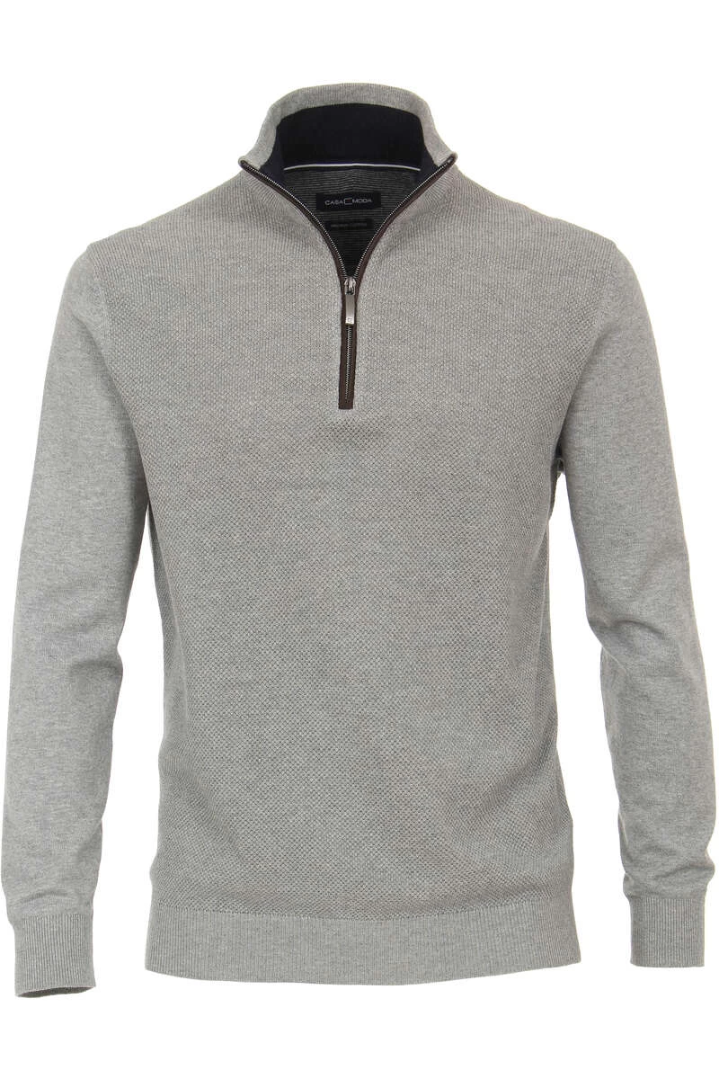 Casa Moda TroyerZip Silber 1 Casa Moda TroyerZip Silber