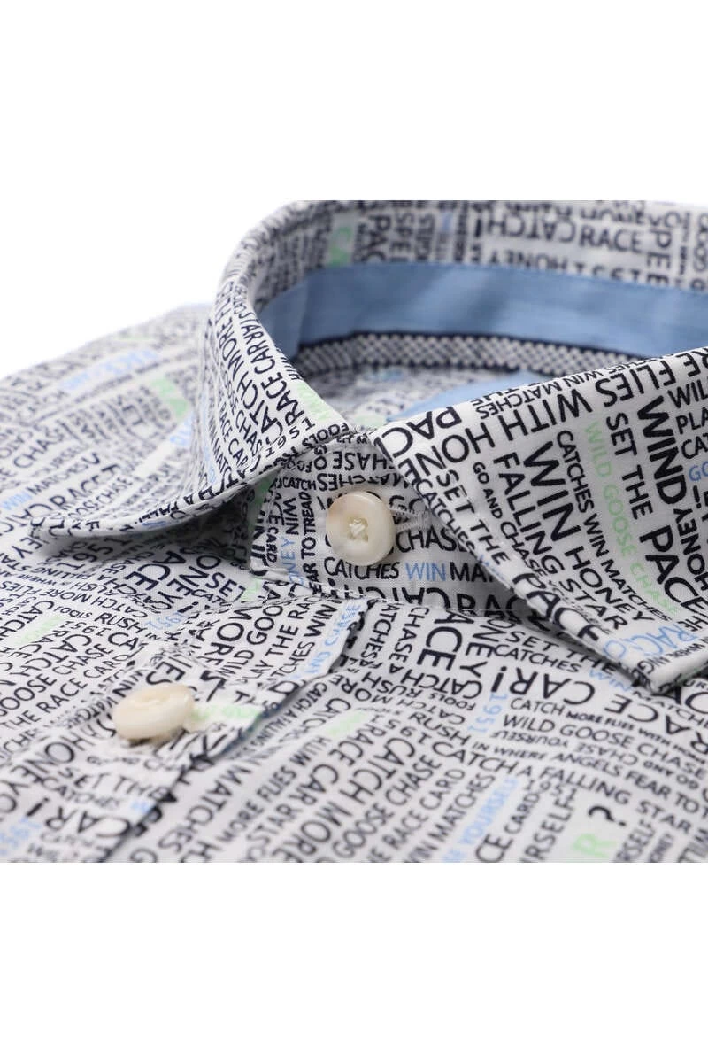 OLYMP Casual Modern Fit Hemd Weiss, 2 OLYMP Casual Modern Fit Hemd Weiss, – Bild 2