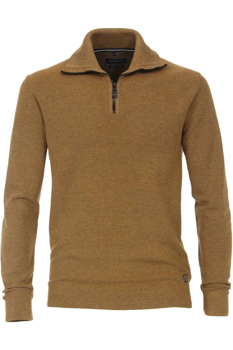 Casa Moda Casual Fit TroyerZip Gelb 1 Casa Moda Casual Fit TroyerZip Gelb