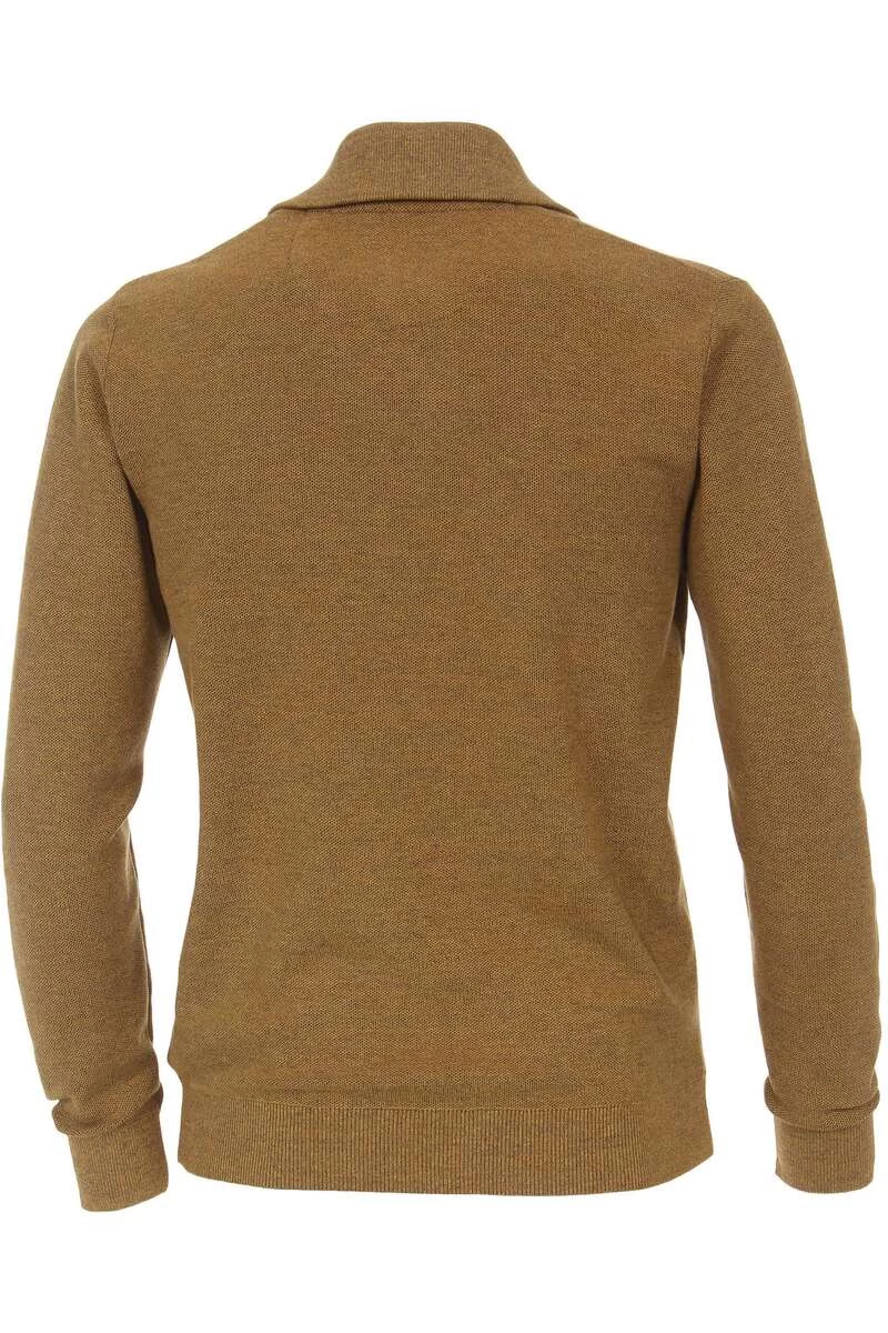 Casa Moda Casual Fit TroyerZip Gelb 3 Casa Moda Casual Fit TroyerZip Gelb – Bild 3