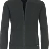 Casa Moda Casual Regular Fit Herren Strickjacke Zip Grün