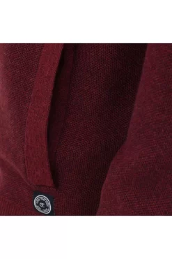 Casa Moda Herren Strickjacke Collegekragen Rot -Ho ho ho, Mode in Grün. 413706000 416 2 800