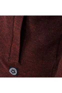 Casa Moda Herren Strickjacke Collegekragen Orange -Ho ho ho, Mode in Grün. 413706000 484 2 800