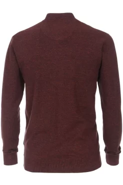 Casa Moda Herren Strickjacke Collegekragen Orange -Ho ho ho, Mode in Grün. 413706000 484 9 800