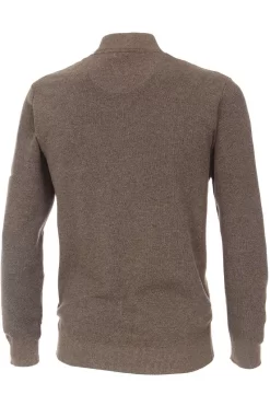 Casa Moda Herren Strickjacke Collegekragen Beige -Ho ho ho, Mode in Grün. 413706000 624 9 800