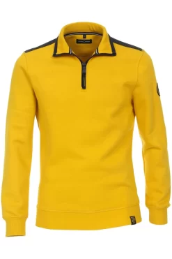 Casa Moda  Sweatshirt Zip Gelb