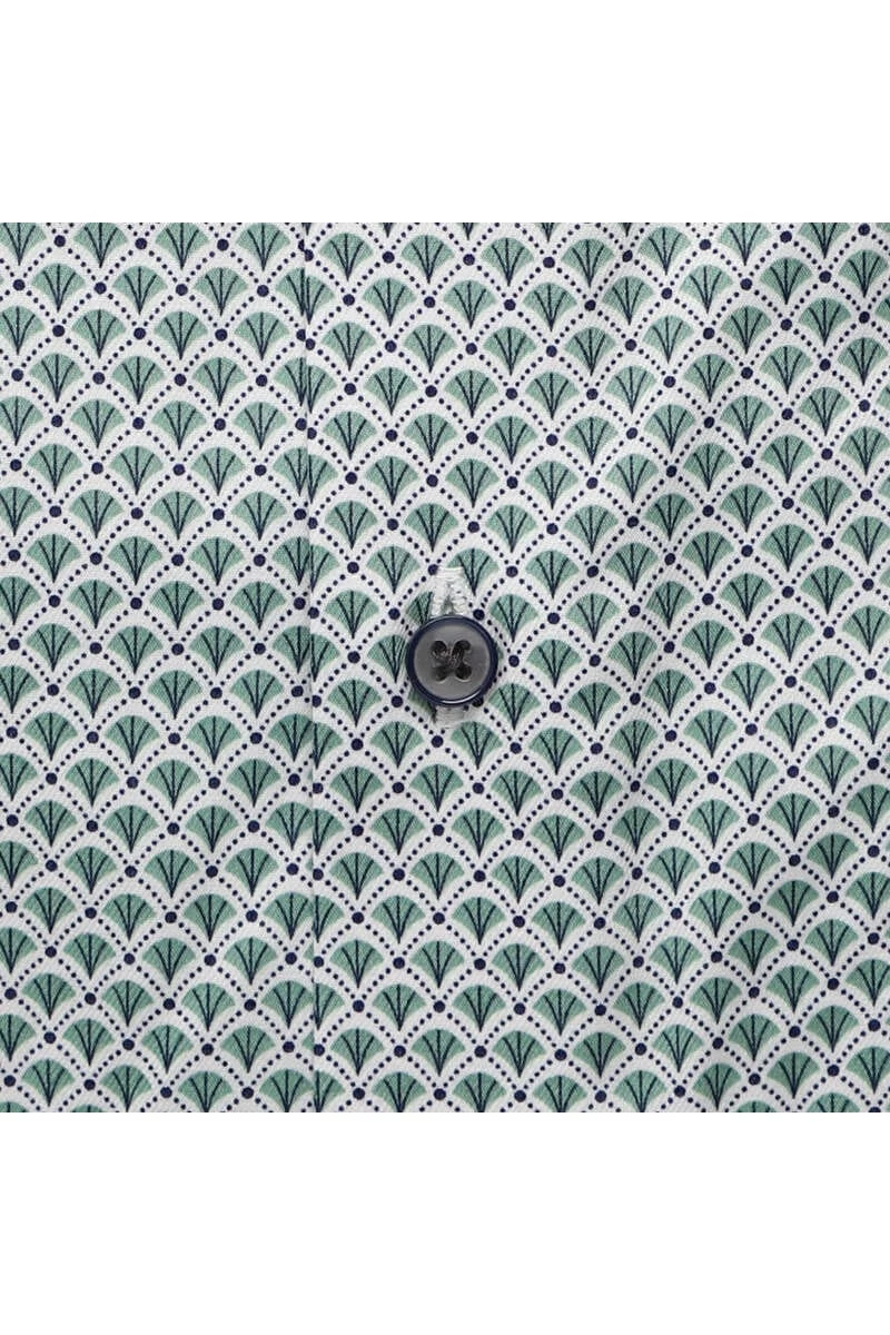 ETERNA Comfort Fit Hemd Grün, Gemustert 4 ETERNA Comfort Fit Hemd Grün, Gemustert – Bild 4