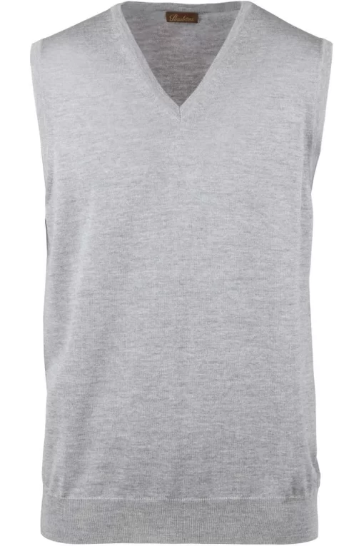 Stenströms Fitted Body Herren Pullunder V-Ausschnitt Grau -Ho ho ho, Mode in Grün. 422203 1350 300 800bjjPCeNNMPxD5