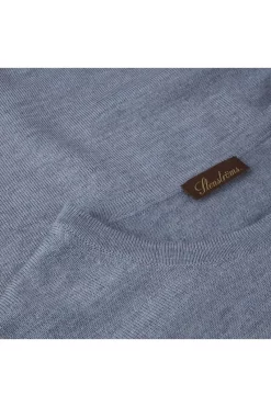 Stenströms Fitted Body Herren Strickpullover Rundhals Blau 7 Stenströms Fitted Body Herren Strickpullover Rundhals Blau -Ho ho ho, Mode in Grün. 422280 1355 107 2 800