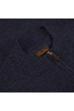 Stenströms Fitted Body TroyerRundhals Dunkelblau -Ho ho ho, Mode in Grün. 422296 1356 160 2 800