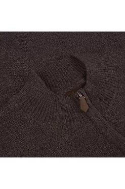 Stenströms Fitted Body TroyerZip Braun -Ho ho ho, Mode in Grün. 422296 1356 260 2 800