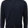 Stenströms Fitted Body CardiganZip Nachtblau