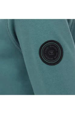 Casa Moda  Sweatshirt Zip Türkis -Ho ho ho, Mode in Grün. 423797500 393 4 800