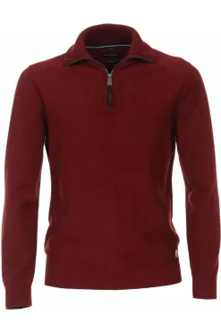 Casa Moda Casual Fit TroyerZip Orange