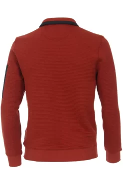 Casa Moda Casual Fit Sweatshirt Zip Braun -Ho ho ho, Mode in Grün. 423914700 491 8 800