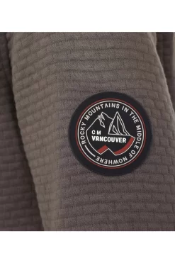 Casa Moda Casual Fit Sweatshirt Zip Dunkelgrau -Ho ho ho, Mode in Grün. 423914800 757 3 800