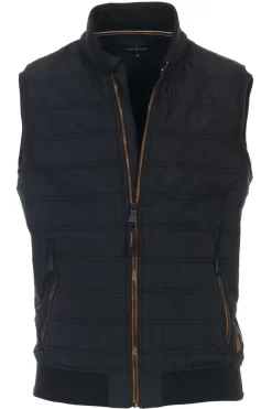 Casa Moda Casual Fit Weste Zip Navy