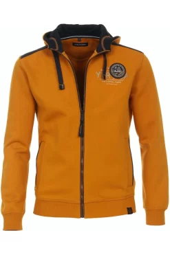 Casa Moda Kapuzen Sweatshirtgelb